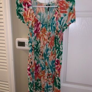 Colorful patterned top